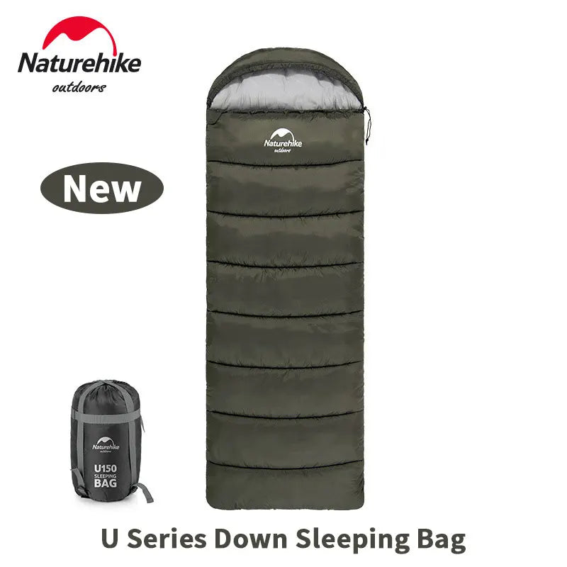 Naturehike Sleeping Bag Ultralight Cotton Sleeping Bag Winter Sleeping Bag Lightweight Waterproof Outdoor Quilt Sleeping Bag