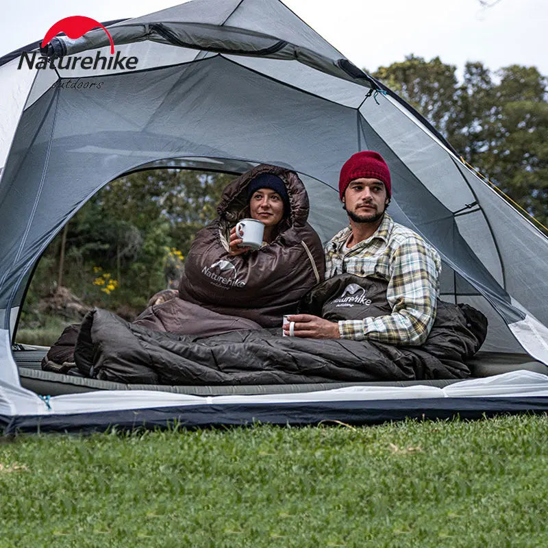 Naturehike Sleeping Bag Ultralight Cotton Sleeping Bag Winter Sleeping Bag Lightweight Waterproof Outdoor Quilt Sleeping Bag