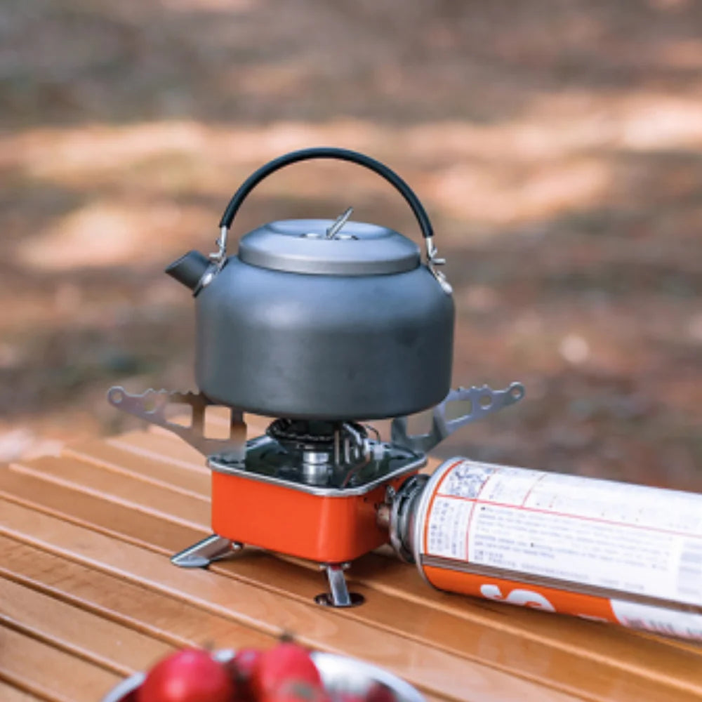 Night Cat Backpacking Stove Portable: Camping Gas Stove Foldable Mini Collapsible