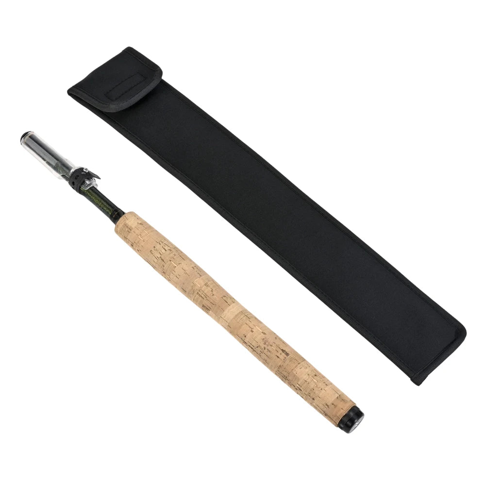 Tenkara Fly Fishing Rod 44-350cm Carbon Fiber With Imitation Wood Handle For Stream Fishing Gear