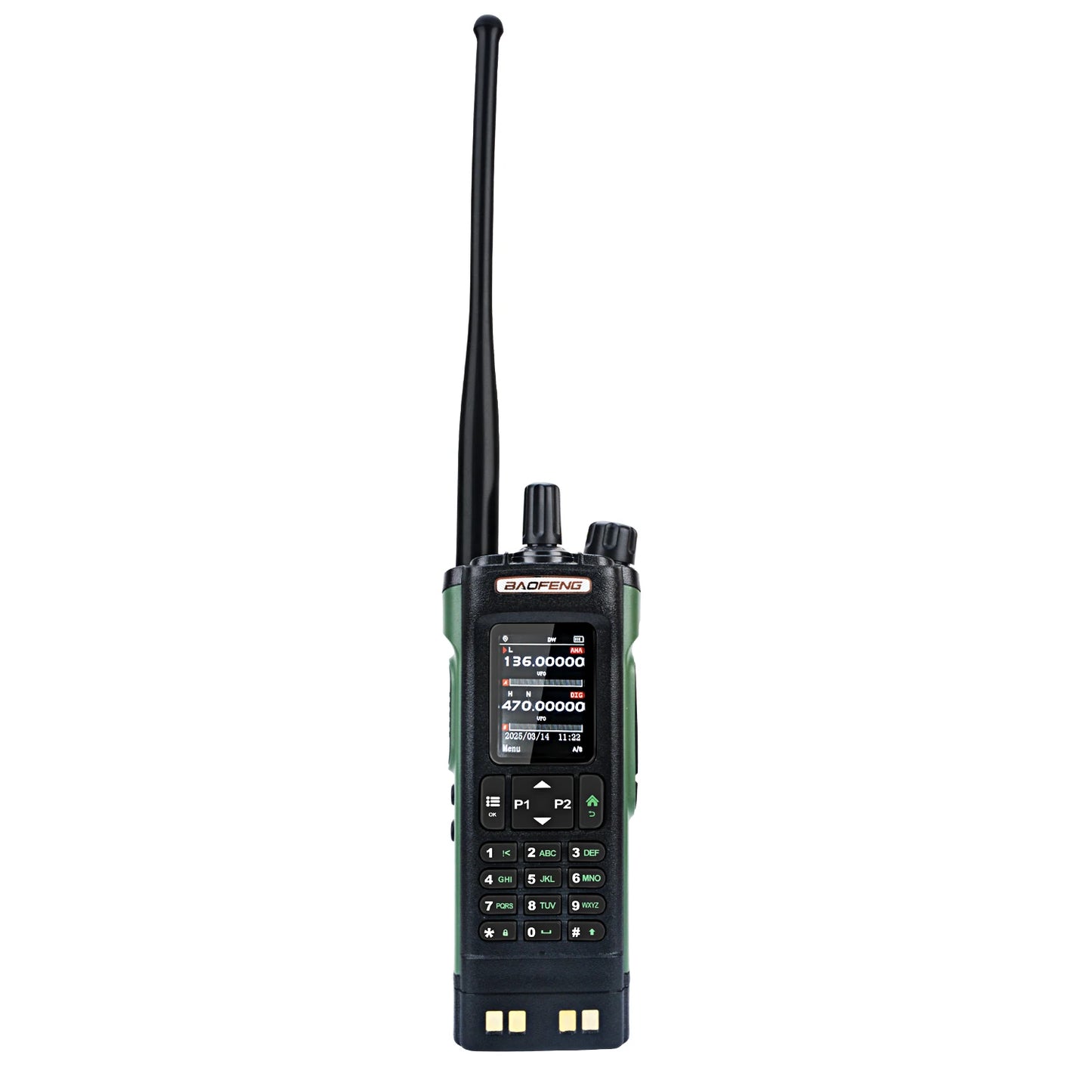 Baofeng DM-32 DMR Digitial GPS Walkie Talkie 8W 144/430MHz VHF UHF 2M 70CM Amateur Air Band Rx Radio DM-32UV