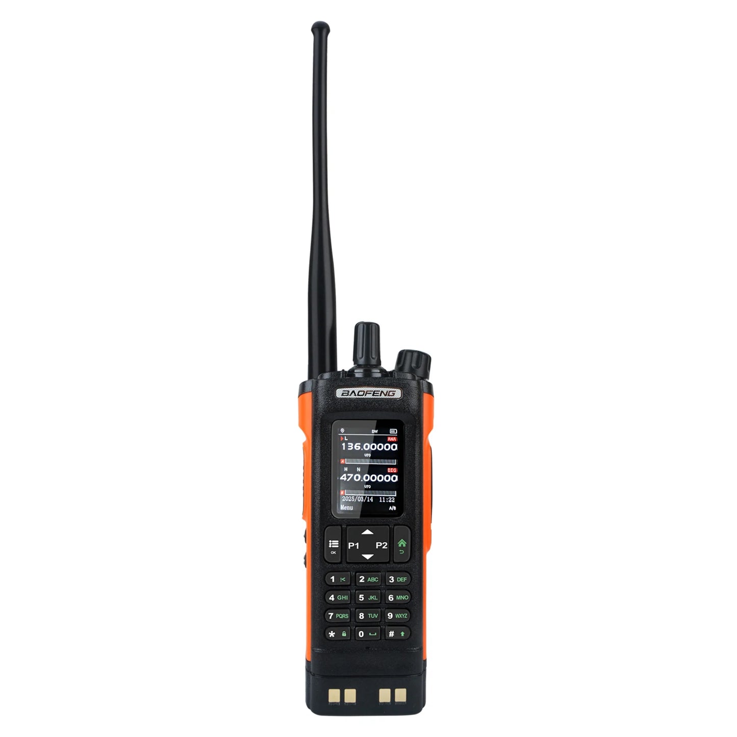 Baofeng DM-32 DMR Digitial GPS Walkie Talkie 8W 144/430MHz VHF UHF 2M 70CM Amateur Air Band Rx Radio DM-32UV