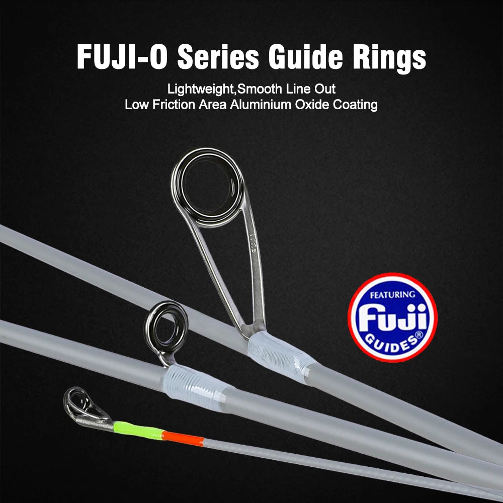 Mifine GHOST BLADE XUL Ultralight Spinning Rod 0.2-0.6g 30T Carbon Fiber Fuji Rings Tubular Tips for Trout Fishing Fast Action 1.93M