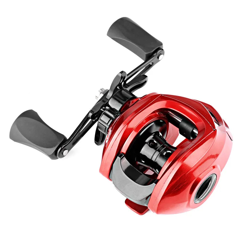 DEUKIO Lure Baitcasting Reel Saltwater Freshwater Fishing Reels Max Drag 8KG 3+1BB Light Surf Cast Reel Baitcaster Reels